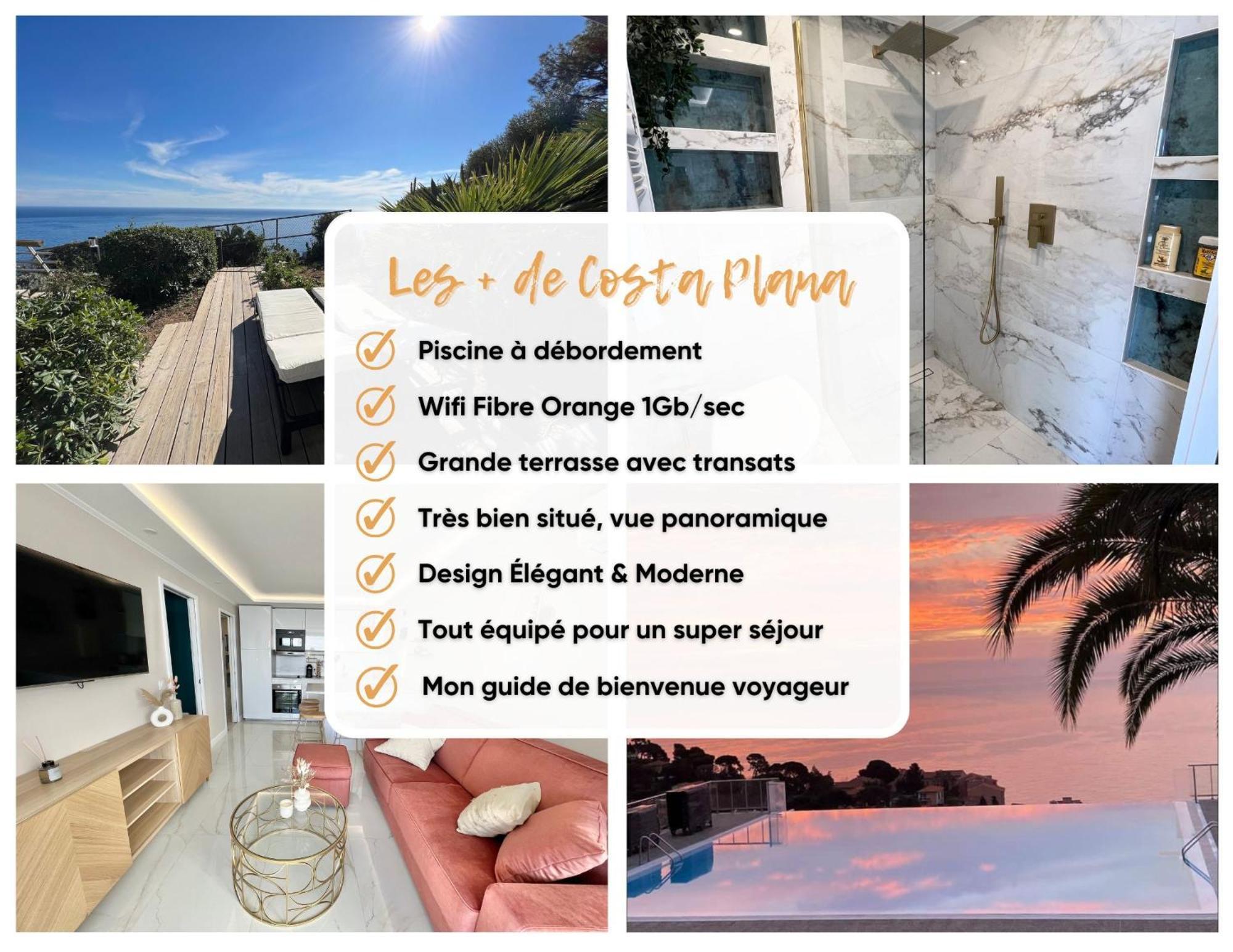 Luxueux Appartement - Vue Mer - Piscine - Free Parking - Monaco Cap-d'Ail Exterior photo